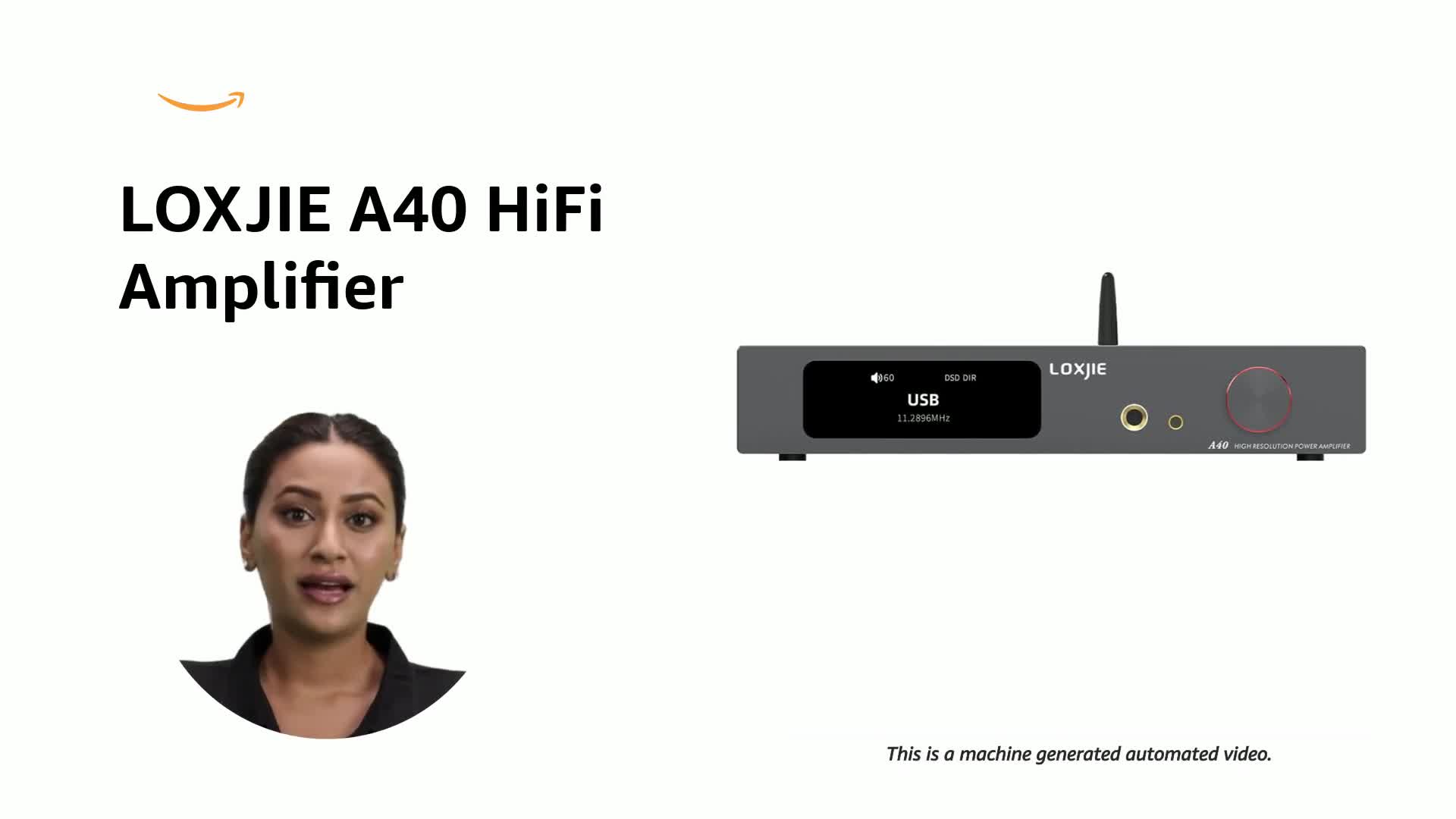 LOXJIE A40 HiFi Digital Audio Power Amplifier Headphone Amplifier